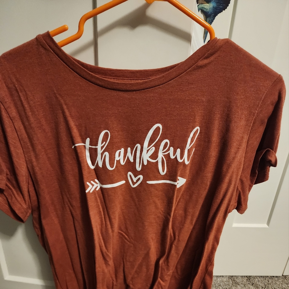 SHEIN thankful shirt